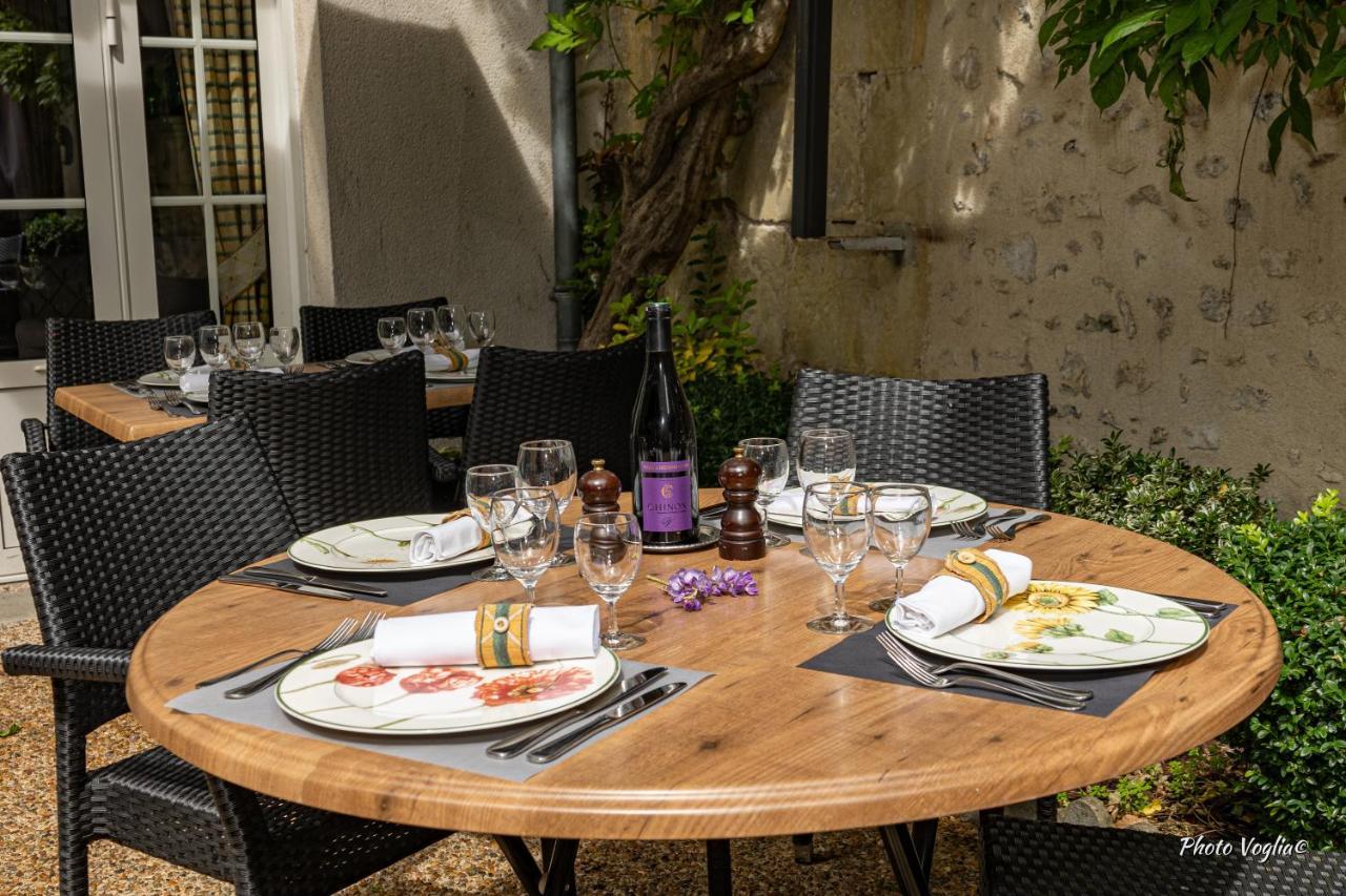 Logis Auberge Le Colombien - Hotel Et Restaurant 빌랑드리 외부 사진