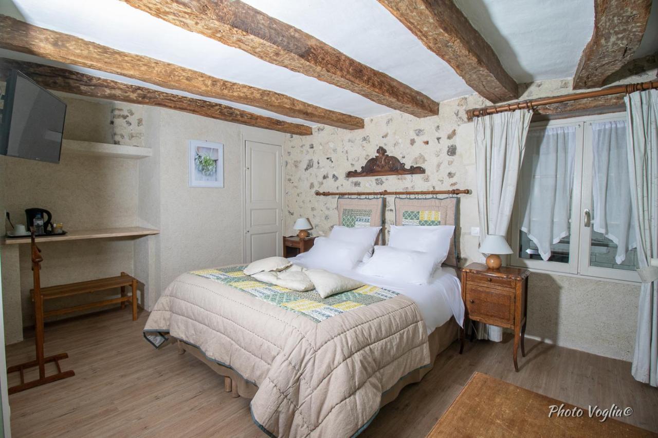 Logis Auberge Le Colombien - Hotel Et Restaurant 빌랑드리 외부 사진