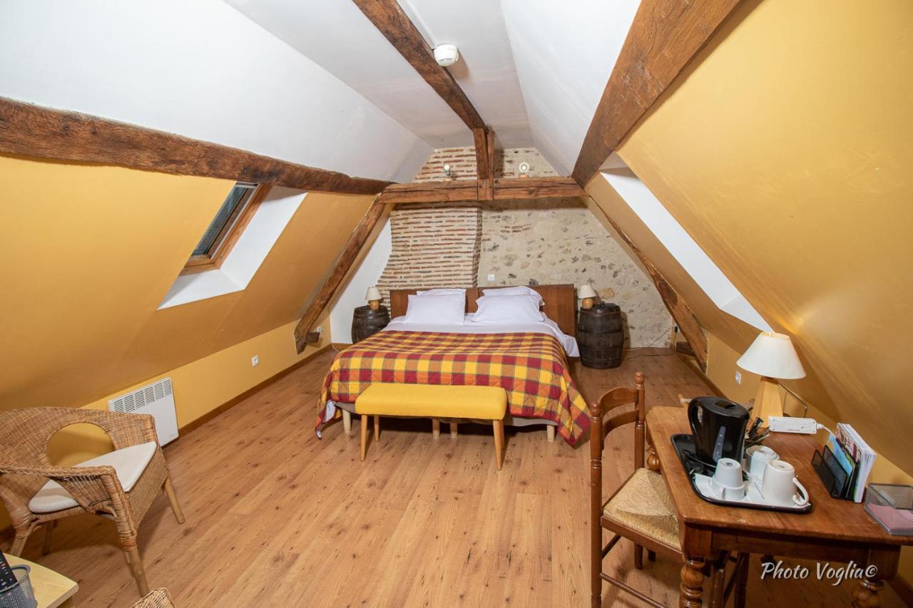 Logis Auberge Le Colombien - Hotel Et Restaurant 빌랑드리 외부 사진