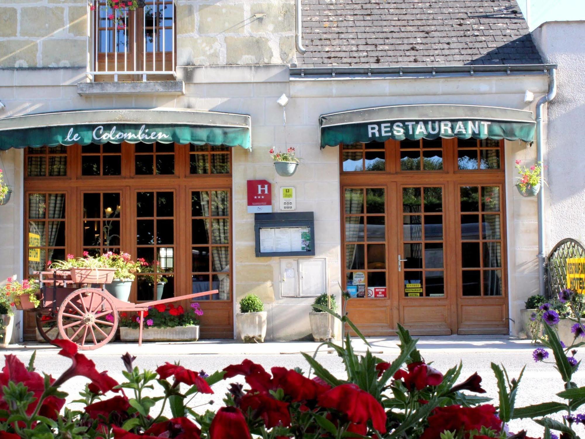 Logis Auberge Le Colombien - Hotel Et Restaurant 빌랑드리 외부 사진